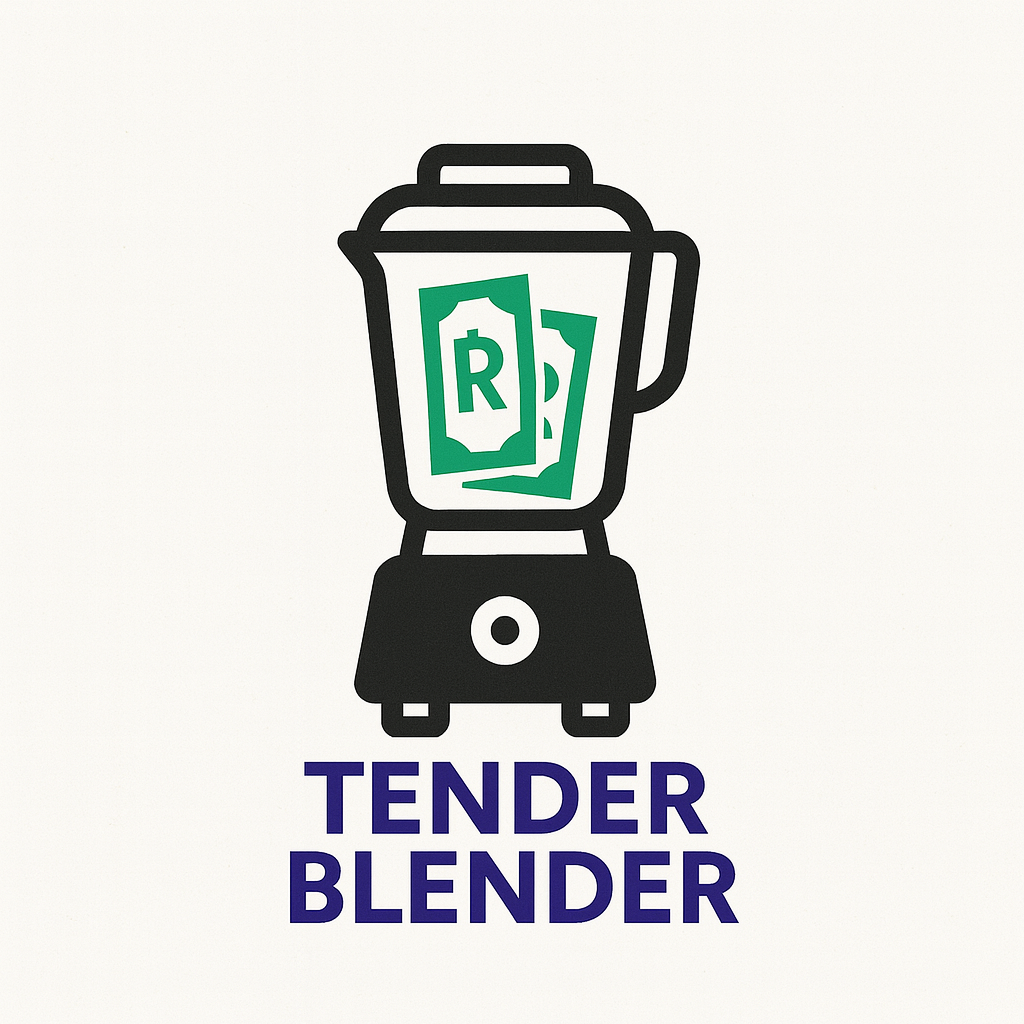 Tender Blender logo